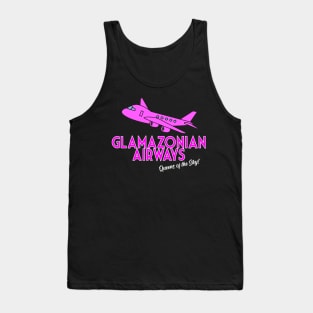 Glamazonian Airways Crew Tee Tank Top